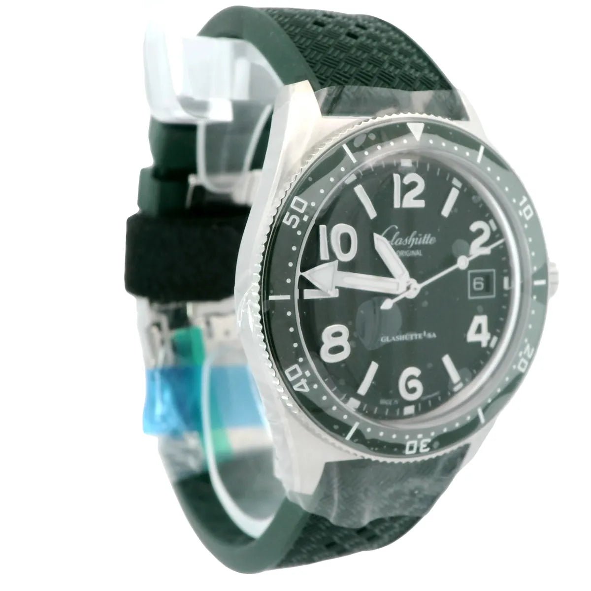 Glashütte Original SeaQ Green Dial 39,5mm - Duci Watches