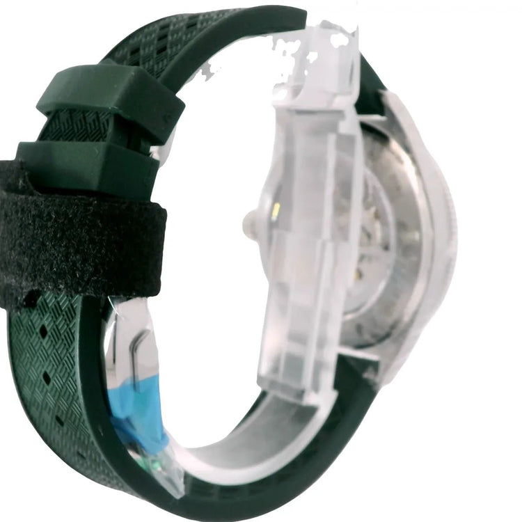 Glashütte Original SeaQ Green Dial 39,5mm Saphire Caseback - Duci Watches