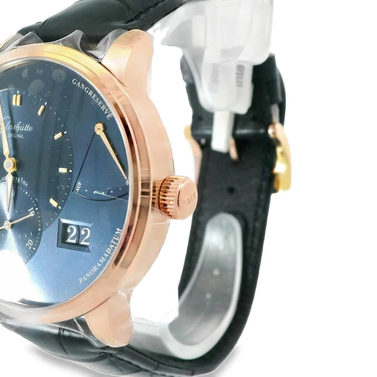 Glashütte Original PanoReserve Blue Dial 40mm - Duci Watches