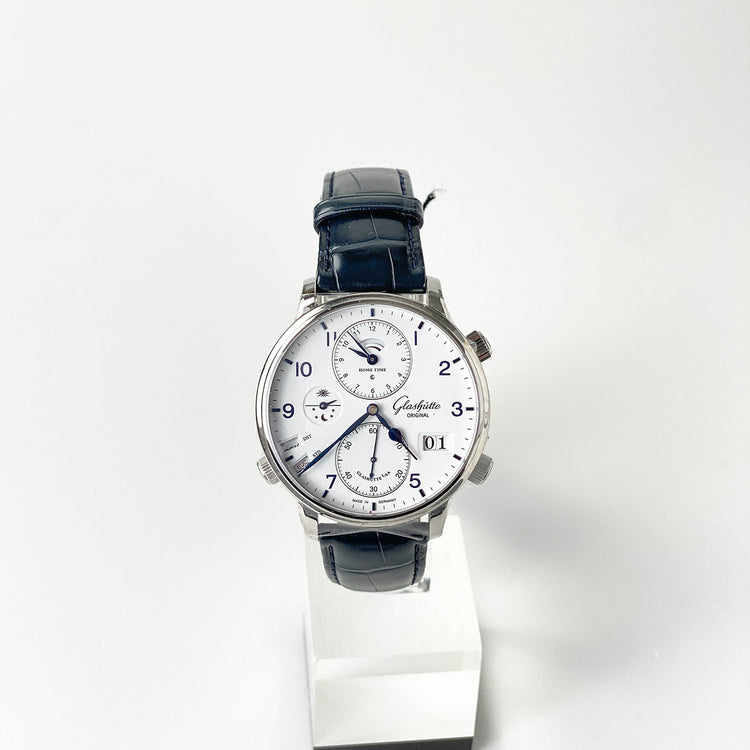 Glashütte Original Senator Cosmopolite White Dial 44mm