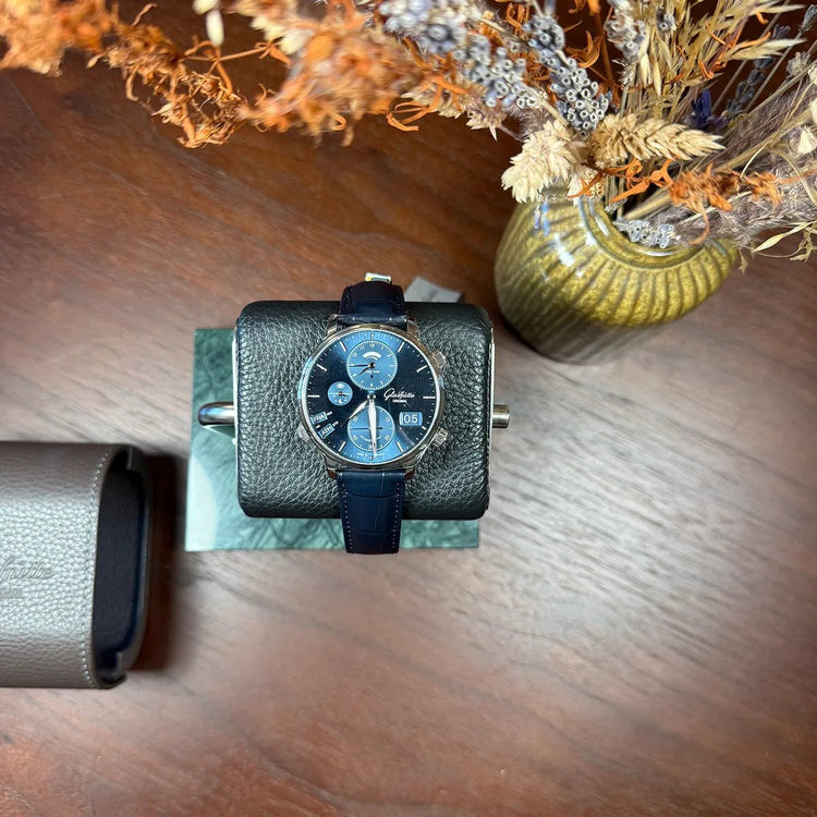 Glashütte Original Senator Cosmopolite Blue 44mm - Duci Watches