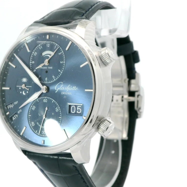 Glashütte Original Senator Cosmopolite Blue 44mm - Duci Watches
