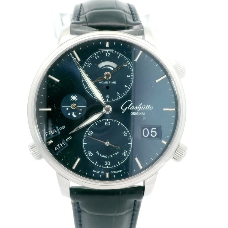 Glashütte Original Senator Cosmopolite Blue 44mm - Duci Watches
