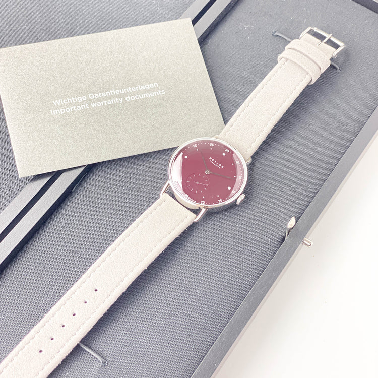 Nomos Metro 33 Mute Red
