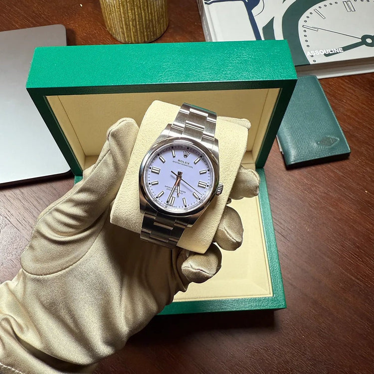 Rolex Oyster Perpetual 36 Lavender - Duci Watches