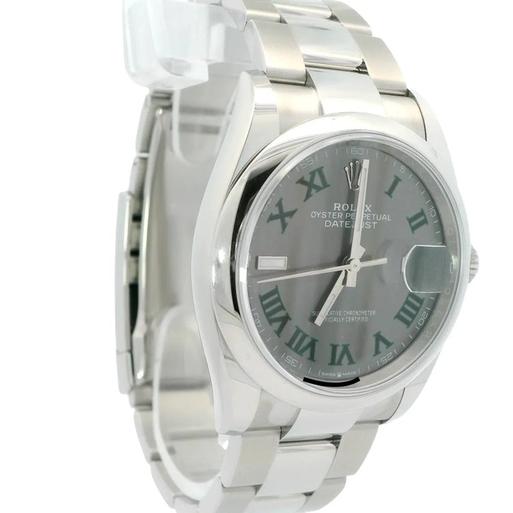 Rolex Datejust 36 Wimbledon Dial - Duci Watches