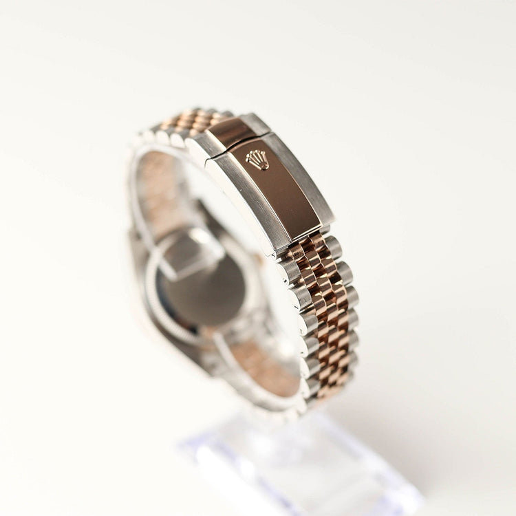 Datejust rose gold fluted pattern 36 - Duci Watches