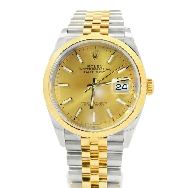 Rolex Datejust 36 Champagner - Duci Watches
