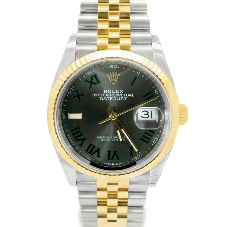 Rolex Datejust 36 Wimbledon Dial - Duci Watches