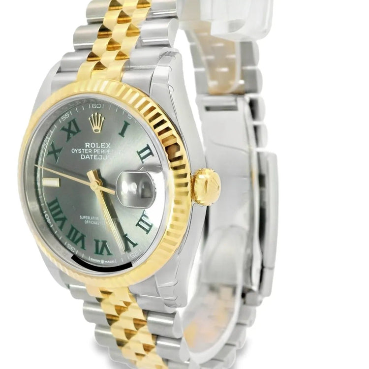 Rolex Datejust 36 Wimbledon Dial - Duci Watches
