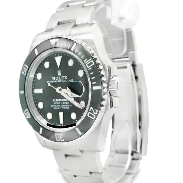 Rolex Submariner Date Black 41mm Full Set NEW - Duci Watches