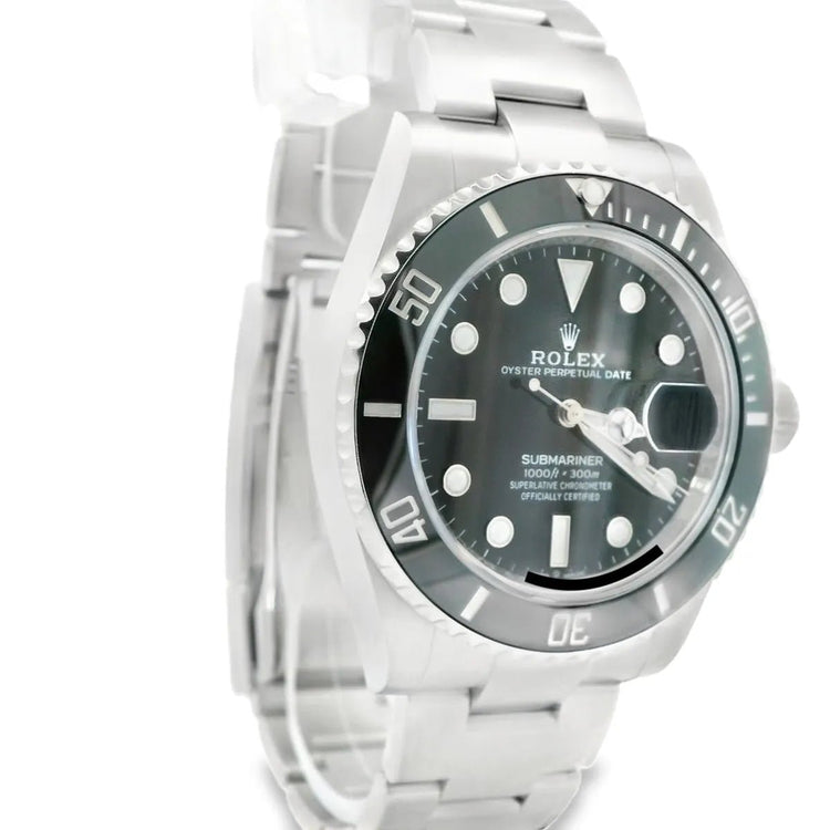 Rolex Submariner Date Black 41mm Full Set NEW - Duci Watches