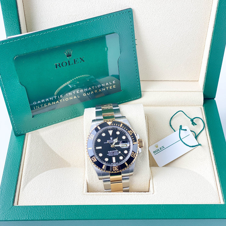 Rolex Submariner Date Bicolor 2021 41mm Black