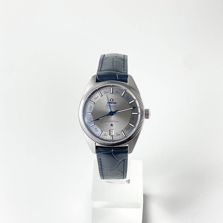 Omega Globemaster Constellation Annual Calendar Grey Dial 41