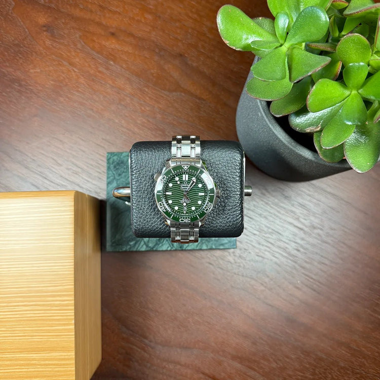 Omega Seamaster Diver 300 M Co‑axial Master Chronometer Diver 300m Green Dial - Duci Watches