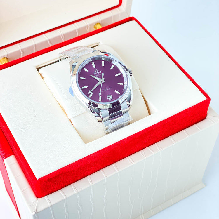 Omega Seamaster Aqua Terra SHADES 34 mm Purple Dial