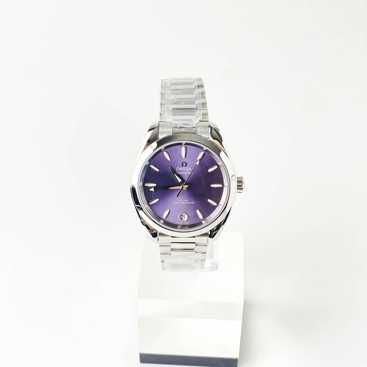 Omega Seamaster Aqua Terra SHADES 34 mm Purple Dial