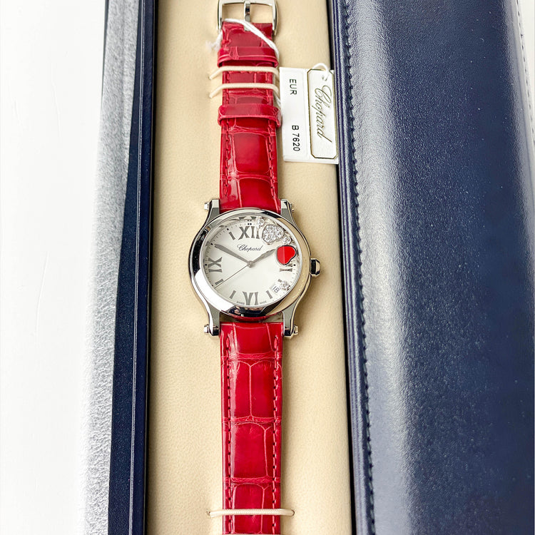 Chopard Happy Sports "Happy Hearts" Quartz White 36mm