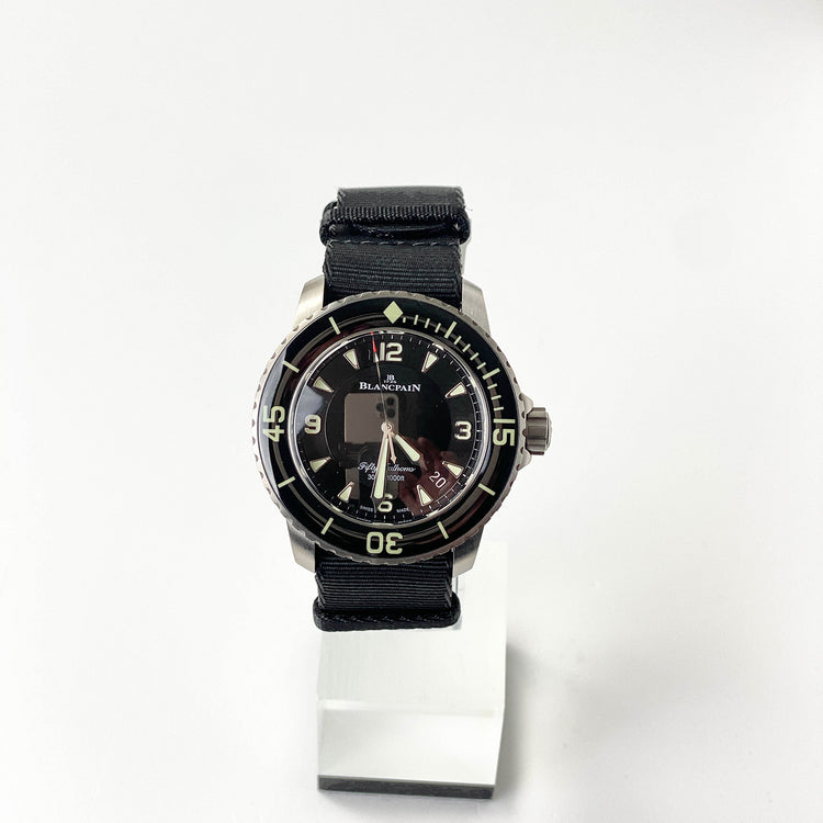 Blancpain Fifty Fathoms Black 45mm Titanium