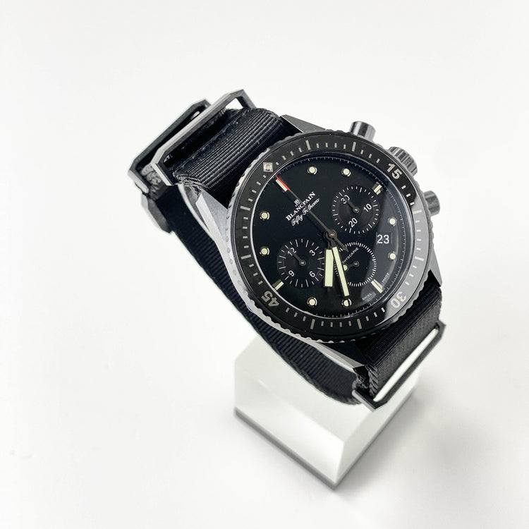 Blancpain Fifty Fathoms Bathyscaphe Flyback 43mm Keramik Nato