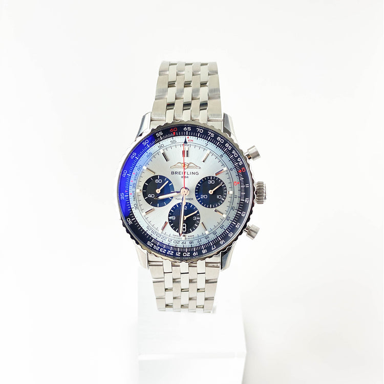 Breitling Navitimer Automatik 43 Ice Blau