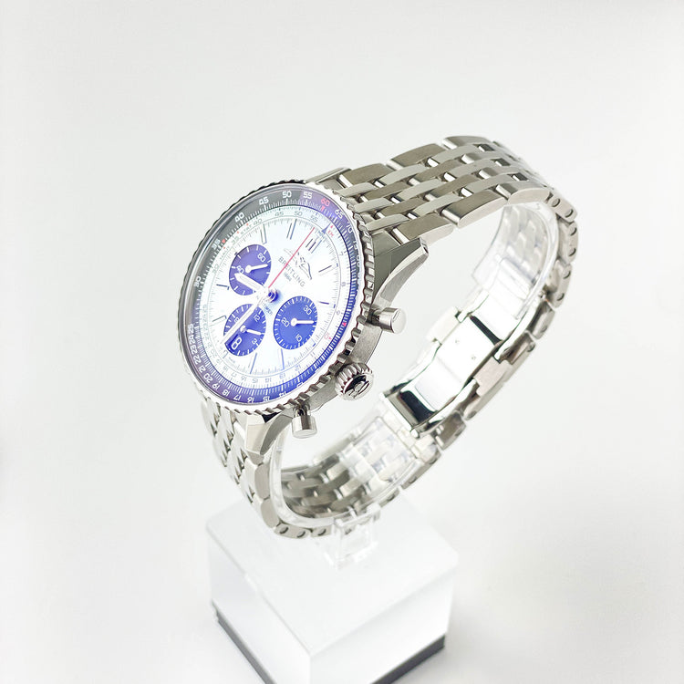 Breitling Navitimer Automatik 43 Ice Blau