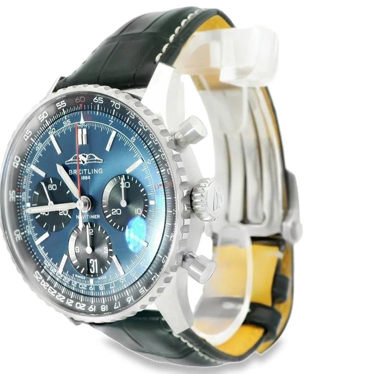 Breitling Navitimer 1 B01 Chronograph 41 Blue Dial - Duci Watches
