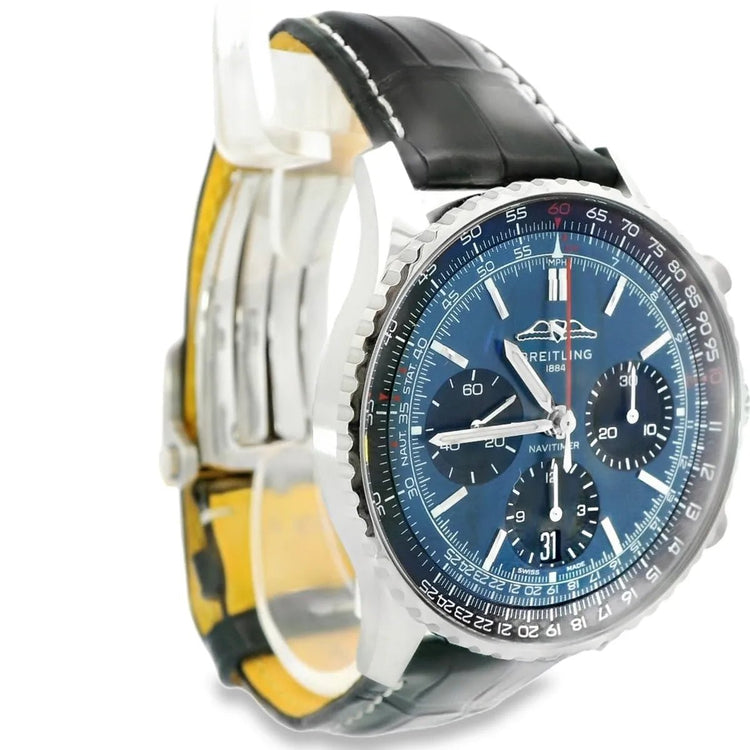 Breitling Navitimer 1 B01 Chronograph 41 Blue Dial - Duci Watches