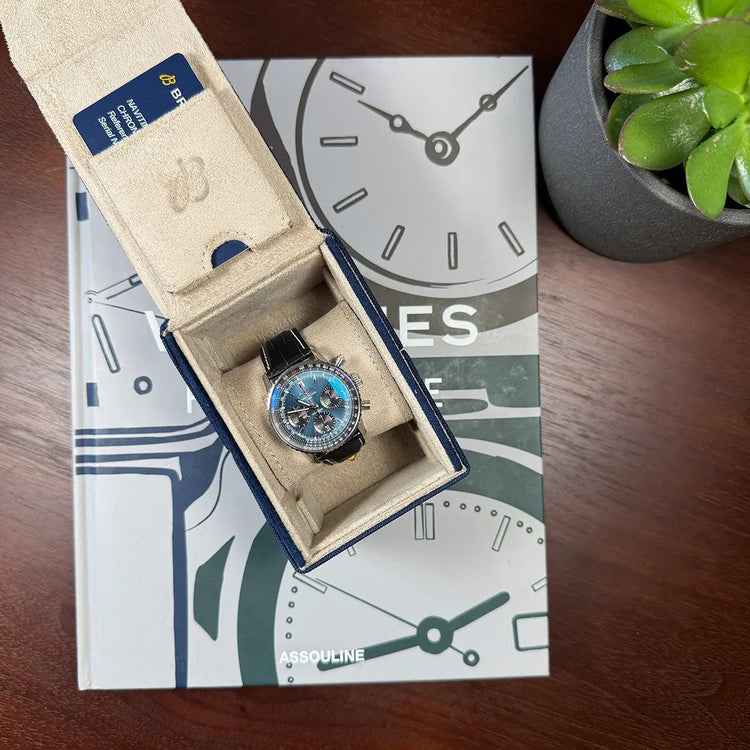 Breitling Navitimer 1 B01 Chronograph 41 Blue Dial - Duci Watches