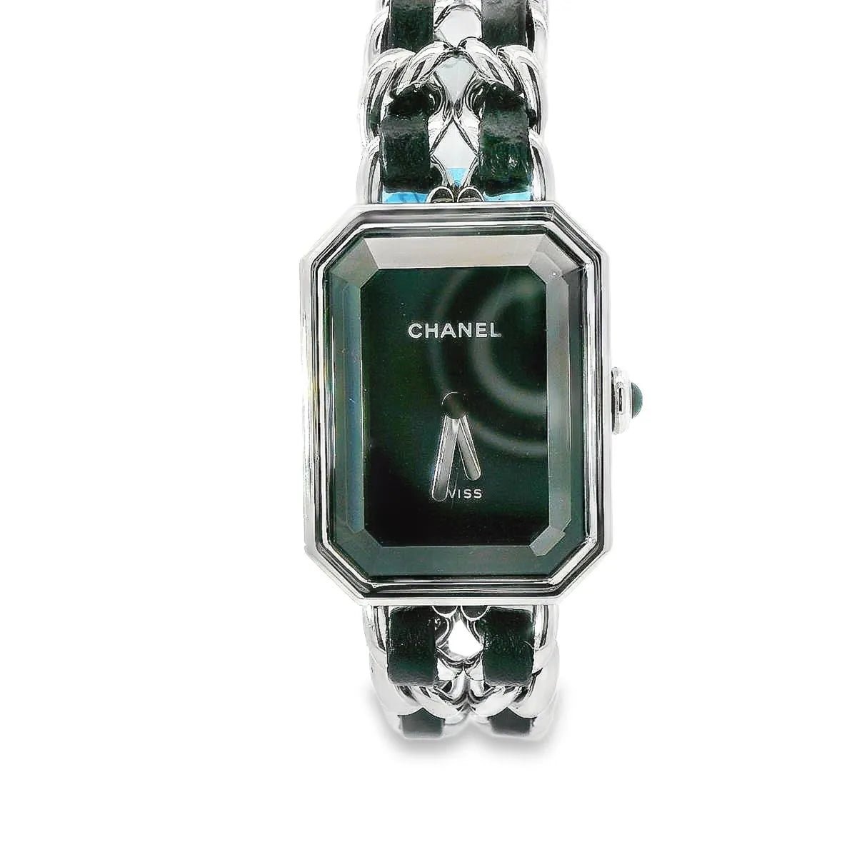 Chanel Premiere Quartz Watch Silver Chanel Premiere Gourmette in stainless steel with quartz  main image 4