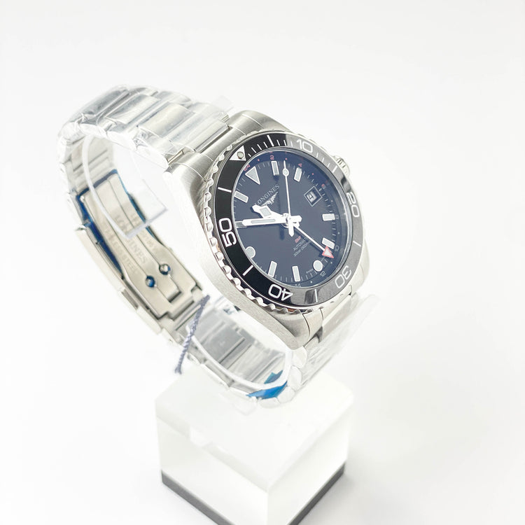 Longines HydroConquest Gmt Schwarz 41mm