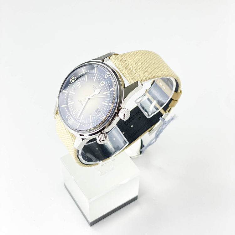 Longines The Longines Legend Diver Watch Beige 42mm