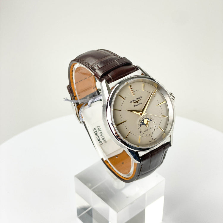 Longines Flagship Heritage Beige Dial 38.5