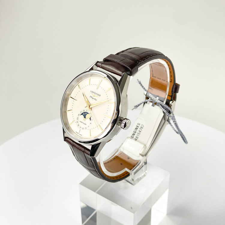 Longines Flagship Heritage Beige Dial 38.5