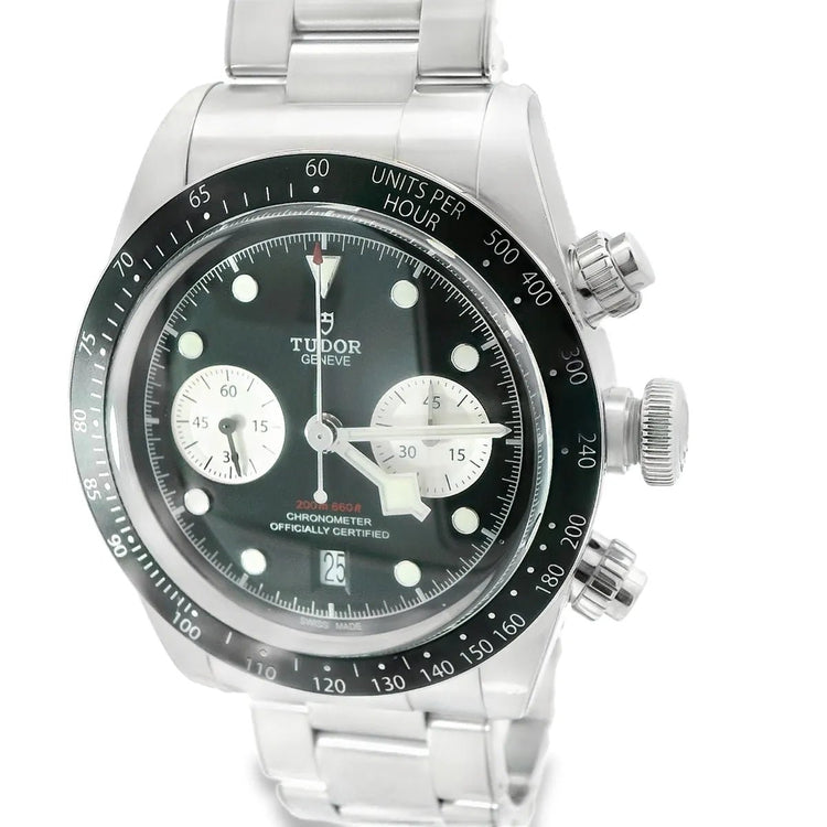 Tudor Black Bay Chrono Dial Reverse Panda - Duci Watches