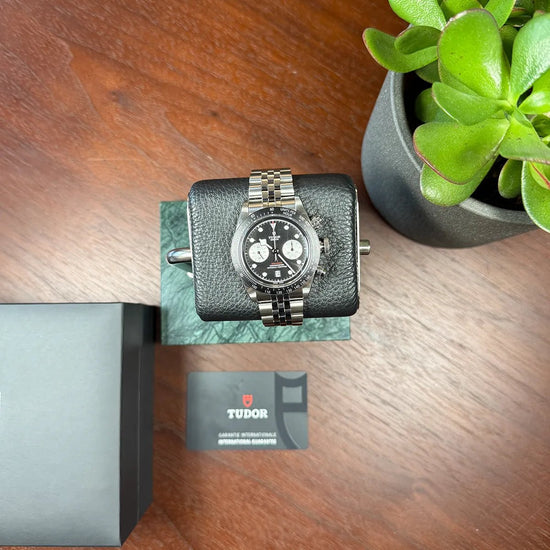 Tudor Black Bay Chrono Dial Reverse Panda Jubilee - Duci Watches
