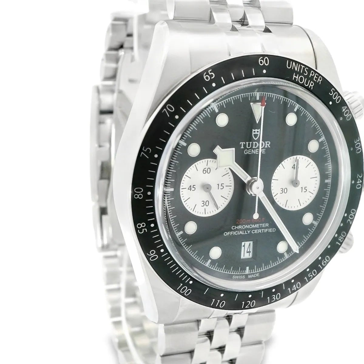Tudor Black Bay Chrono Dial Reverse Panda Jubilee - Duci Watches