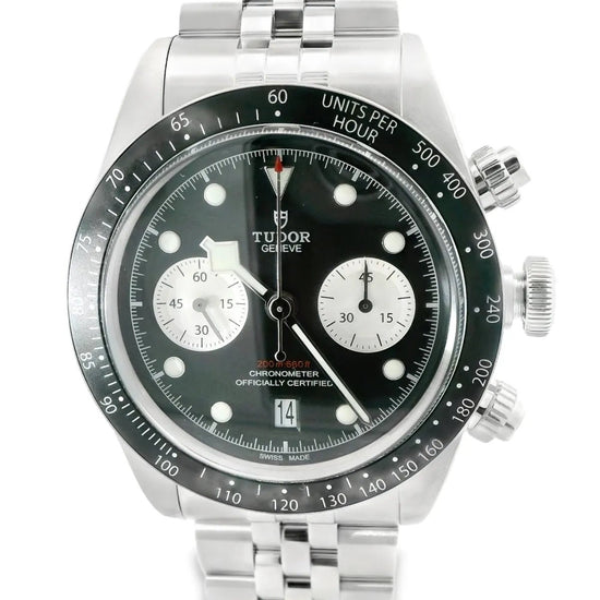 Tudor Black Bay Chrono Dial Reverse Panda Jubilee - Duci Watches