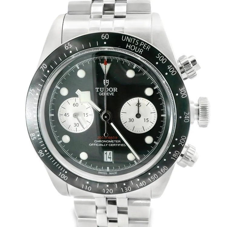 Tudor Black Bay Chrono Dial Reverse Panda Jubilee - Duci Watches