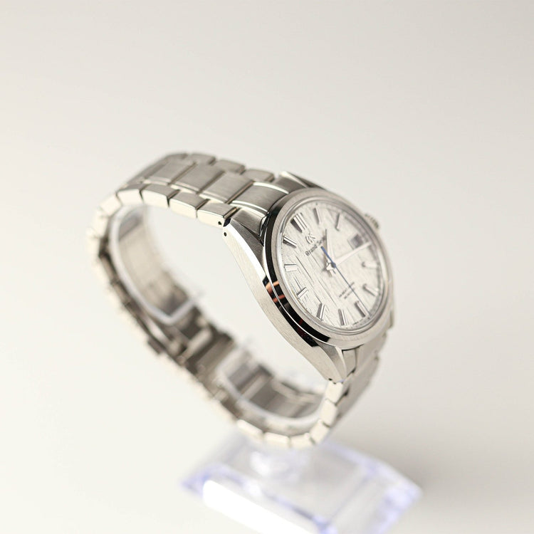 Elegance Silver "Shirakaba" White Birch - Duci Watches