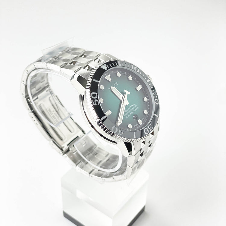 Tissot Seastar 1000 Powermatic 80 Grün