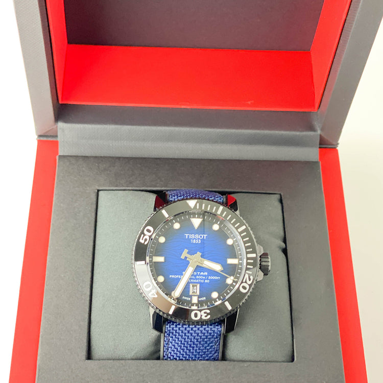 Tissot Seastar 2000 Professinal Powermatic 80 Blau