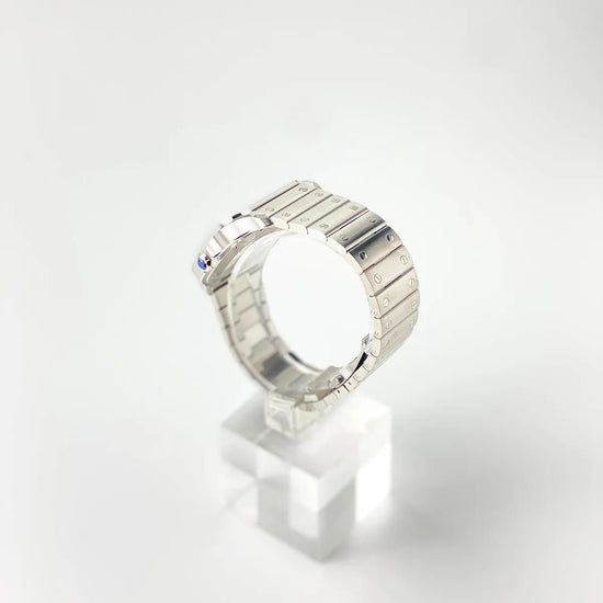 Santos De Cartier Dual Time gray Dial - Duci Watches