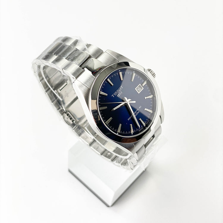 Tissot Gentleman Powermatic 80 Silicium Blau 40