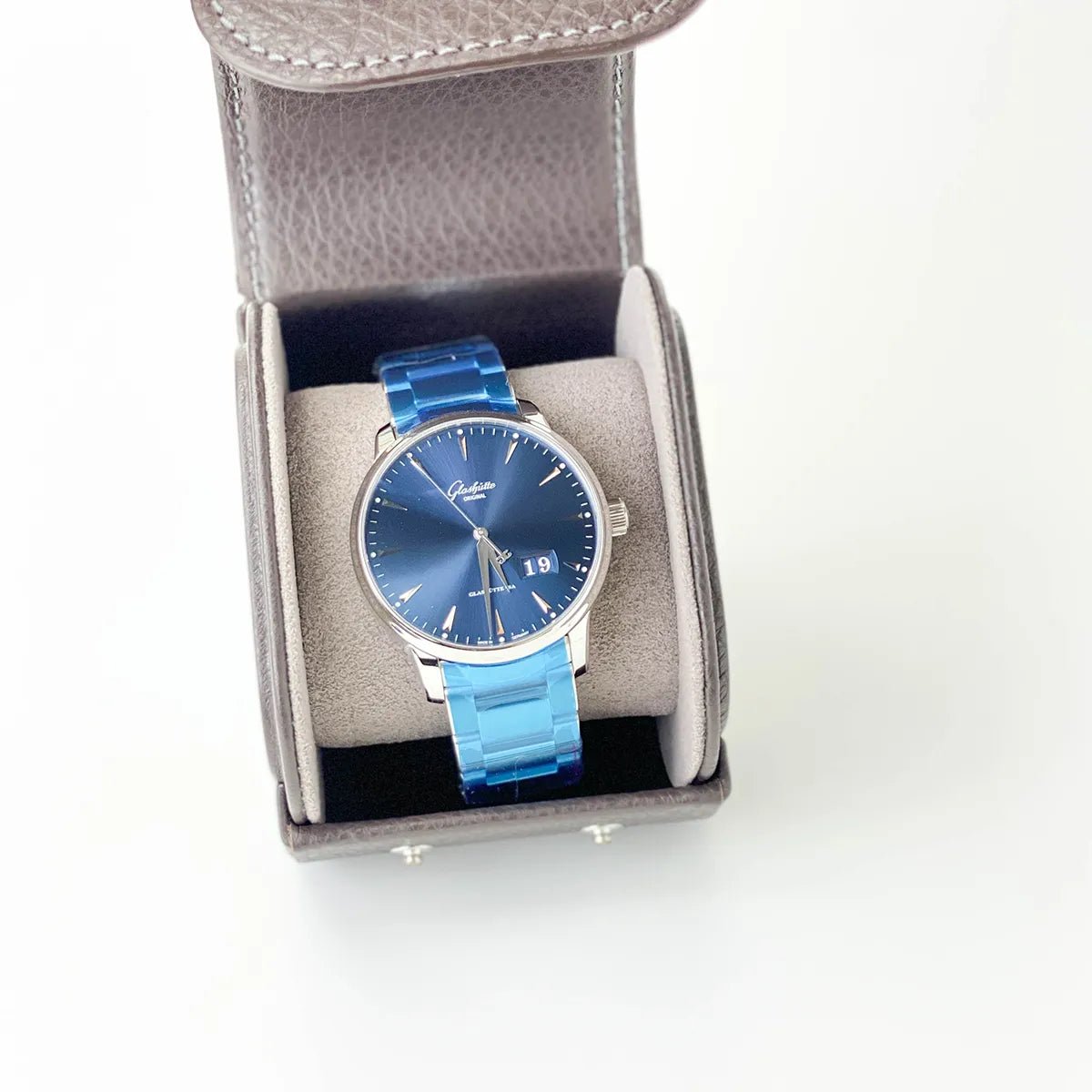 Senator Excellence Panorama Blue Dial 42mm - Duci Watches