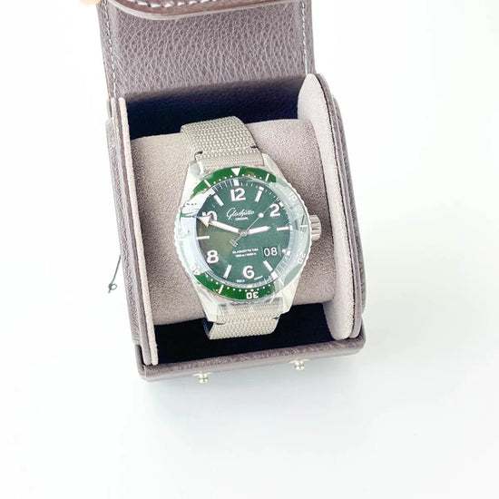 SeaQ Panoramadatum Green Dial 43mm - Duci Watches