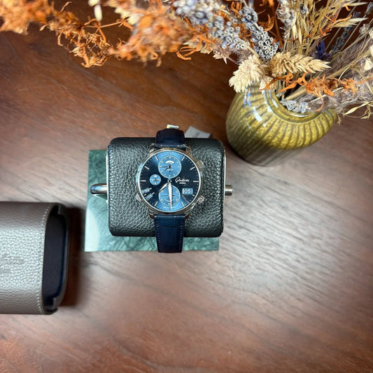 Glashütte Original Senator Cosmopolite Blue 44mm - Duci Watches