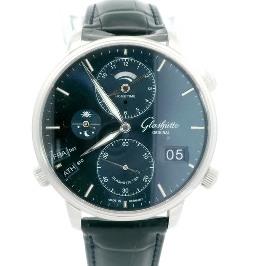 Glashütte Original Senator Cosmopolite Blue 44mm - Duci Watches