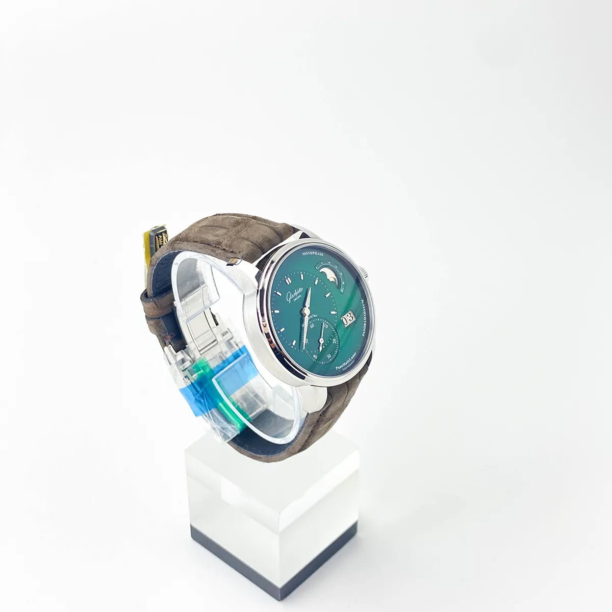 PanoMaticLunar Green 40mm - Duci Watches