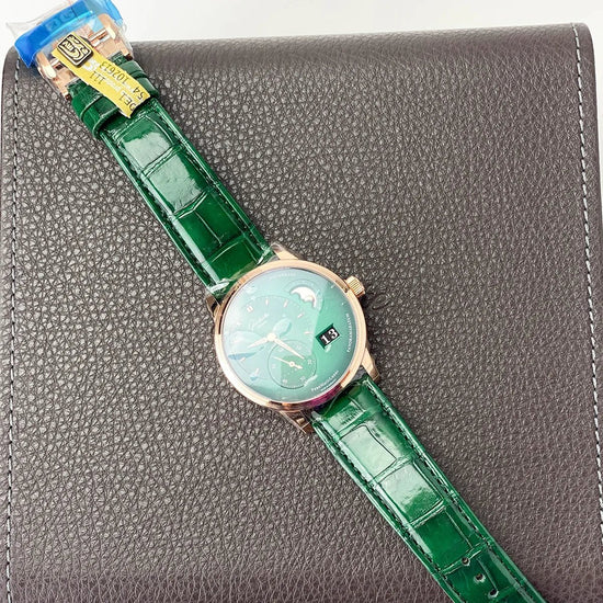 PanoMaticLunar Green 40mm - Duci Watches